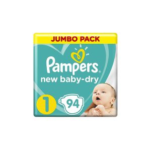 Pampers Baby-Dry, Size 2, Mini, 3-8 kg, Value Pack